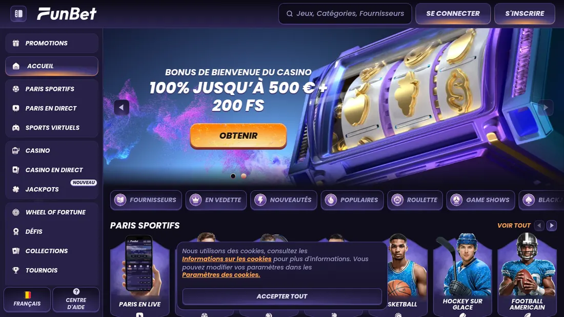 FunBet: javno dostupno casino predvorje